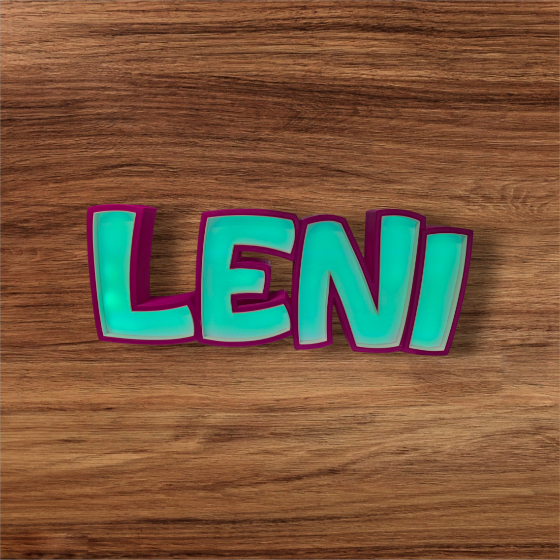 LED Leucht Name